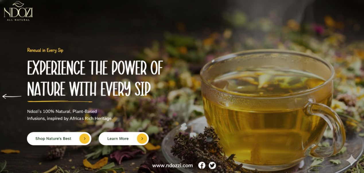 Ndozi Naturals – Organic Ecommerce Store