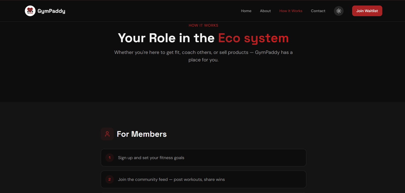 GymPaddy – Social Fitness Mobile App
