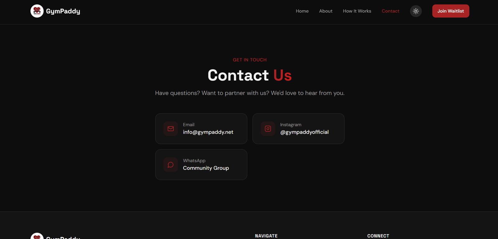 GymPaddy – Social Fitness Mobile App