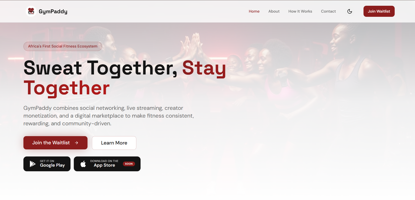 GymPaddy – Social Fitness Mobile App