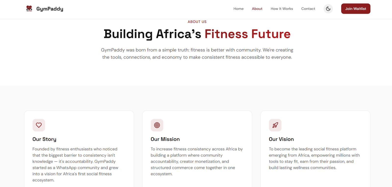 GymPaddy – Social Fitness Mobile App