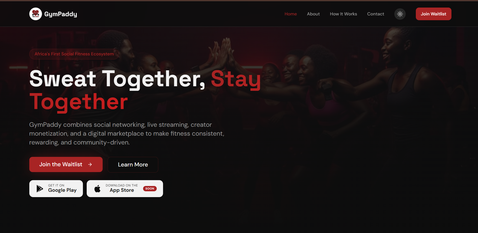 GymPaddy – Social Fitness Mobile App