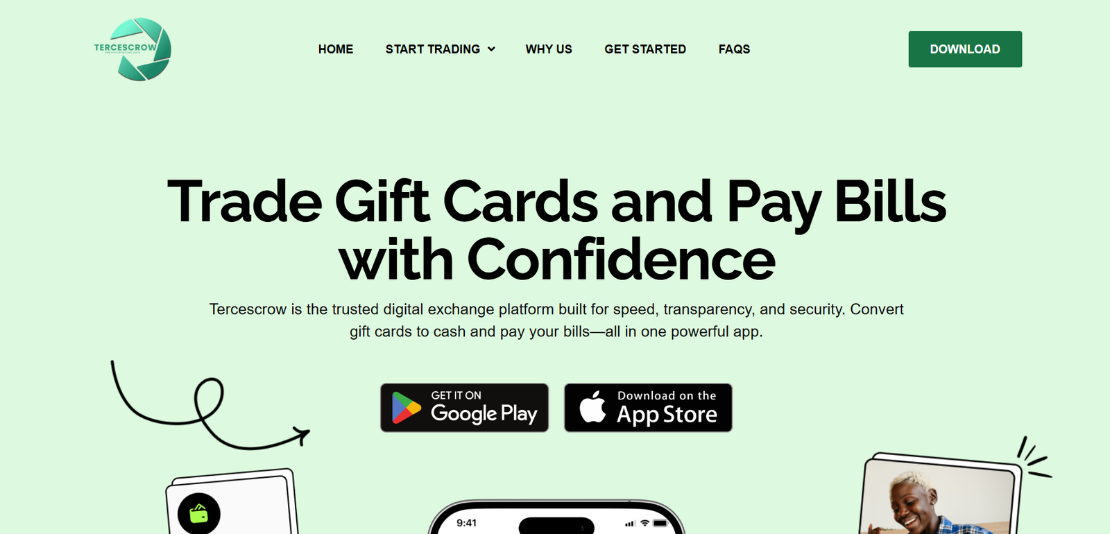 Tercescrow – Secure Fintech Platform Crypto