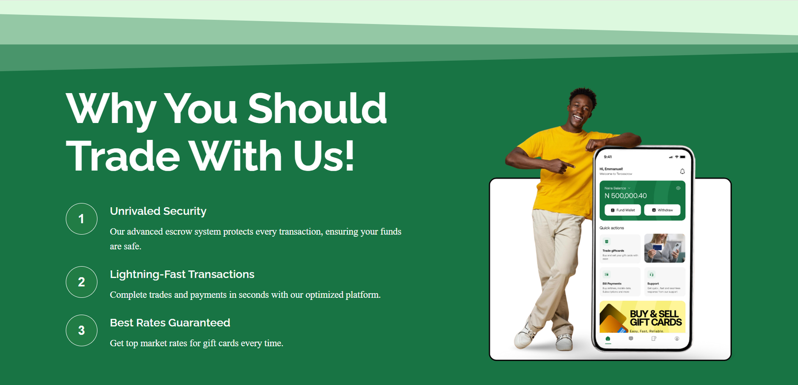 Tercescrow – Secure Fintech Platform Crypto